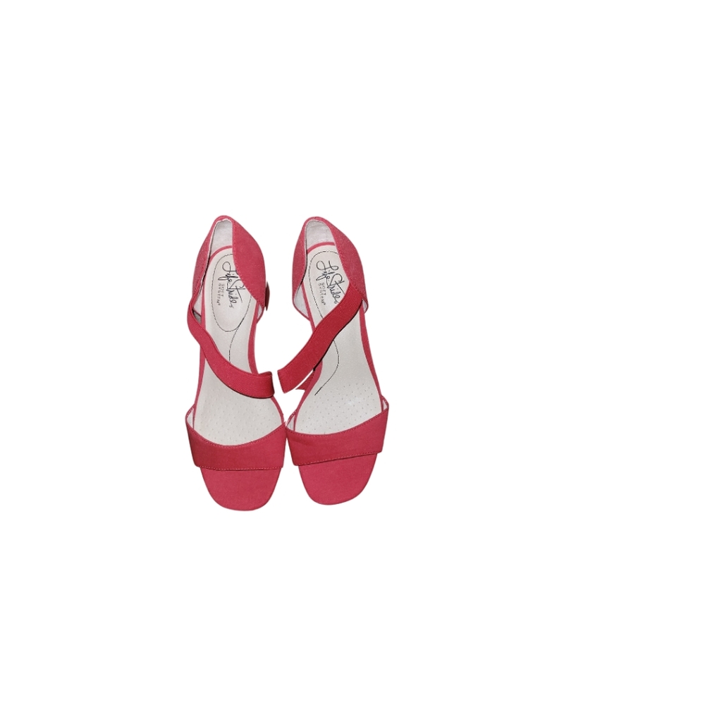 9 1/2 W Life Stride Red Sandals